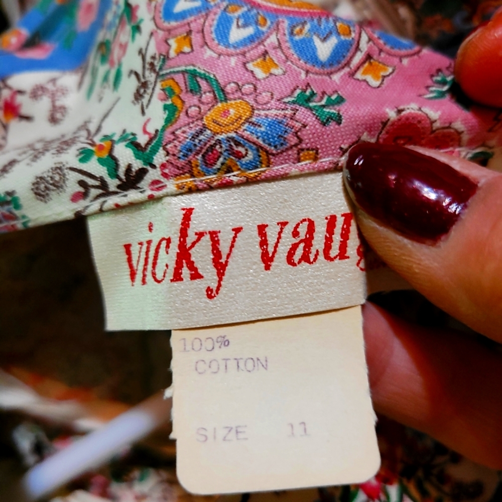 Vintage Vicki Vaughn dress 1970's
